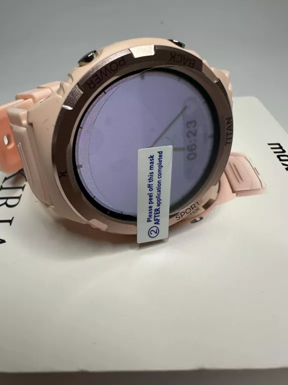 SMARTWATCH MAXCOM FW100 VALKIRIA PINK IDEALNY STAN!