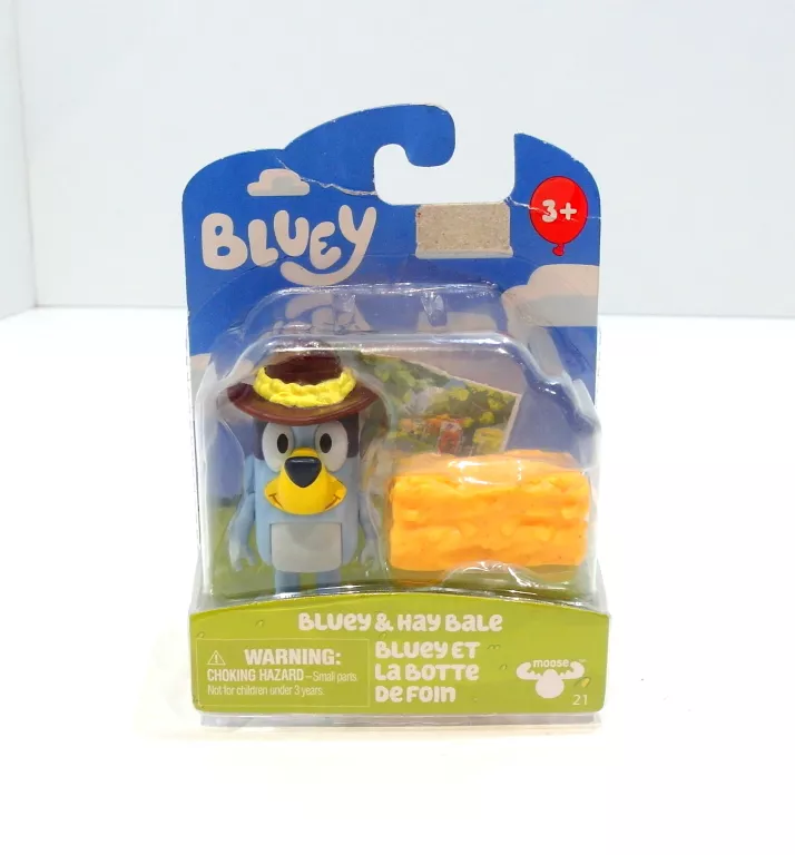 FIGURKI BLUEY I HAY BALE