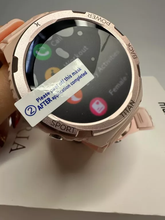 SMARTWATCH MAXCOM FW100 VALKIRIA PINK IDEALNY STAN!