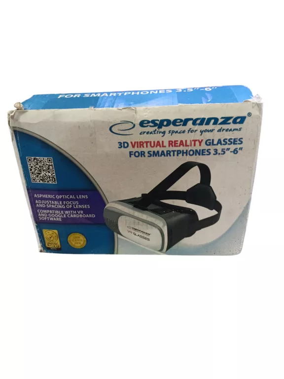 OKULARY GOGLE GOOGLE VR 3D XENIC VR-VIII DO SMARTFONÓW