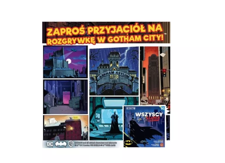 GRA BATMAN WSZYSCY KŁAMIĄ POLSKIE WYDANIE