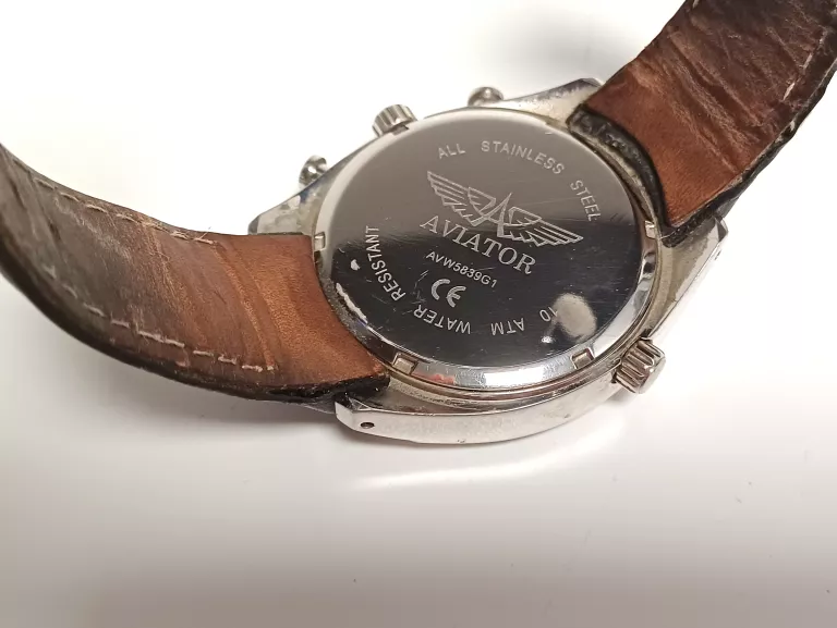 ZEGAREK AVIATOR AVW5839G1 PORYSOWANY