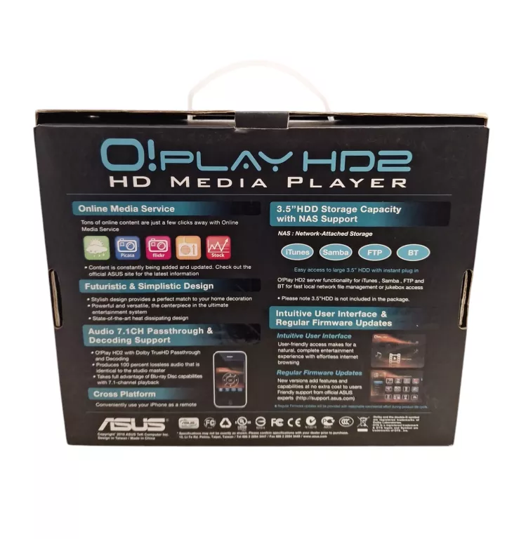 ASUS O!PLAY MEDIA PLAYER PLY HD2 KOMPLET