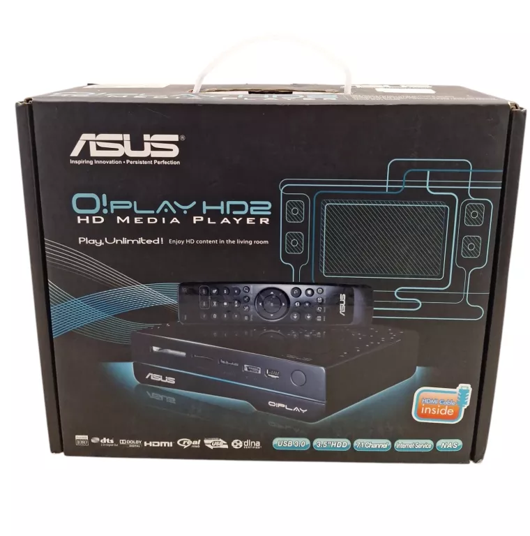 ASUS O!PLAY MEDIA PLAYER PLY HD2 KOMPLET