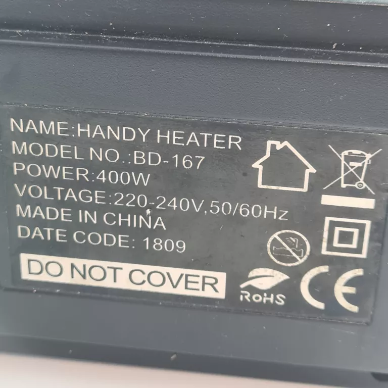 HANDY HEATER MINI GRZEJNIK ROVUS HEAT MC4