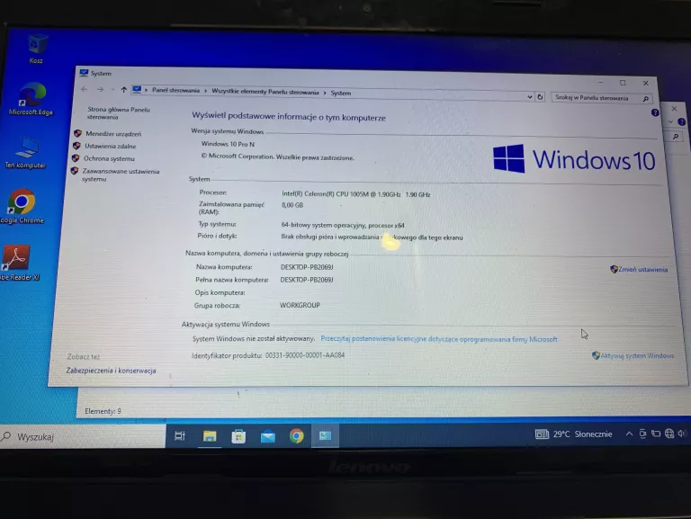 LAPTOP LENOVO G580