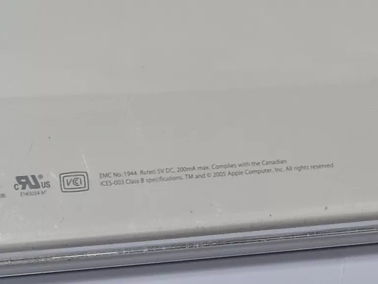 KLAWIATURA PRZEWODOWA USB APPLE A1048