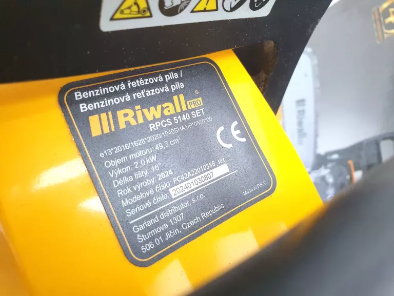 PIŁA SPALINOWA RIWALL RPCS 5140 PUDEŁKO FAKTURA