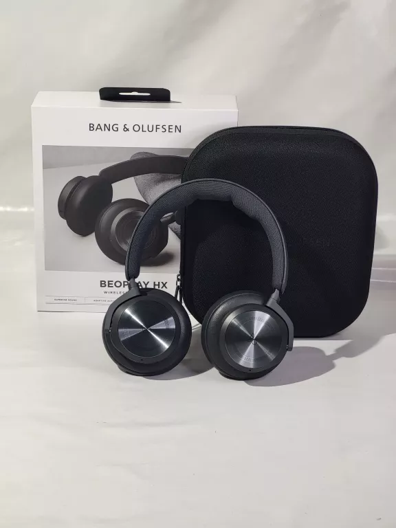 SŁUCHAWKI BT BANG&OLUFSEN BEOPLAY HX CZARNE GWARANCJA! IDEALNE!