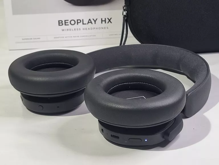 SŁUCHAWKI BT BANG&OLUFSEN BEOPLAY HX CZARNE GWARANCJA! IDEALNE!