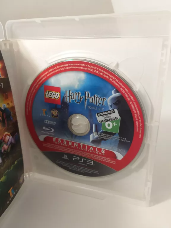 GRA PS3 LEGO HARRY POTHER