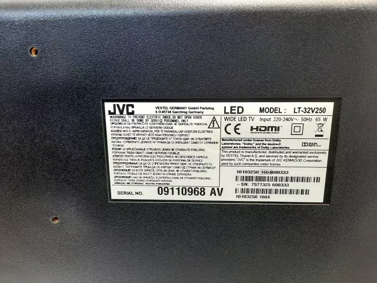 TELEWIZOR JVC LT-32V250