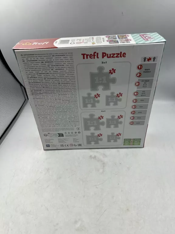 PUZZLE 4W1 LOL SUPRISE! POZNAJ LALECZKI LOL PUZZLE DLA DZIEWCZYNKI OD 4 LA