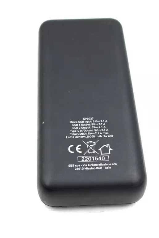POWERBANK REINSTON 20 000 MAH