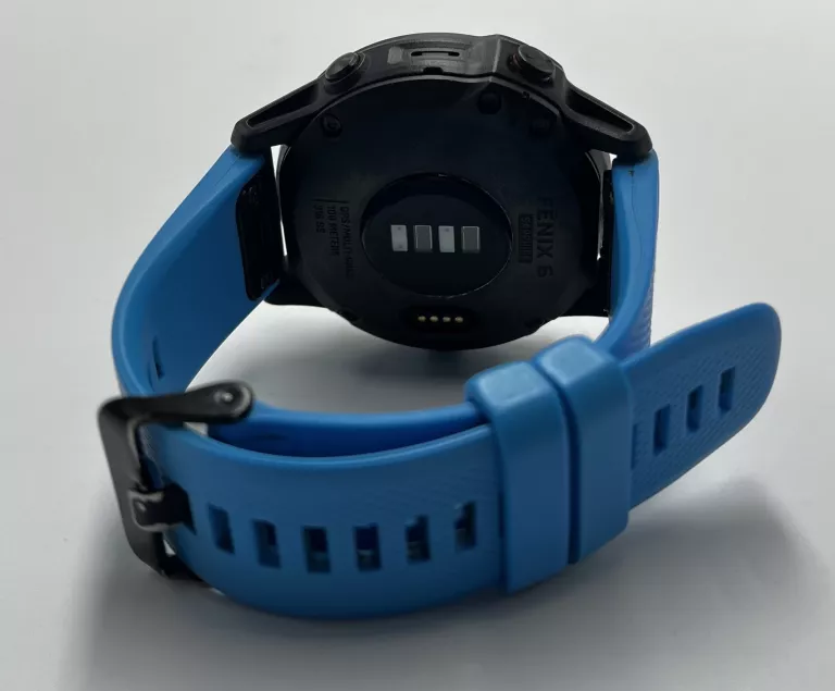 ZEGAREK SMARTWATCH GARMIN FENIX 6 SAPPHIRE CZARNY ANDROID IOS