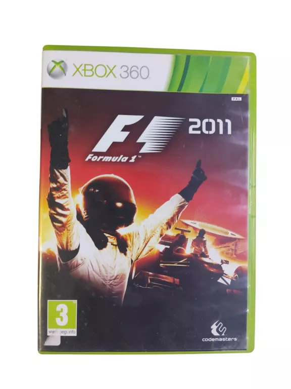 GRA XBOX 360 F1 2011 FORMULA 1