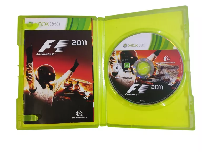 GRA XBOX 360 F1 2011 FORMULA 1