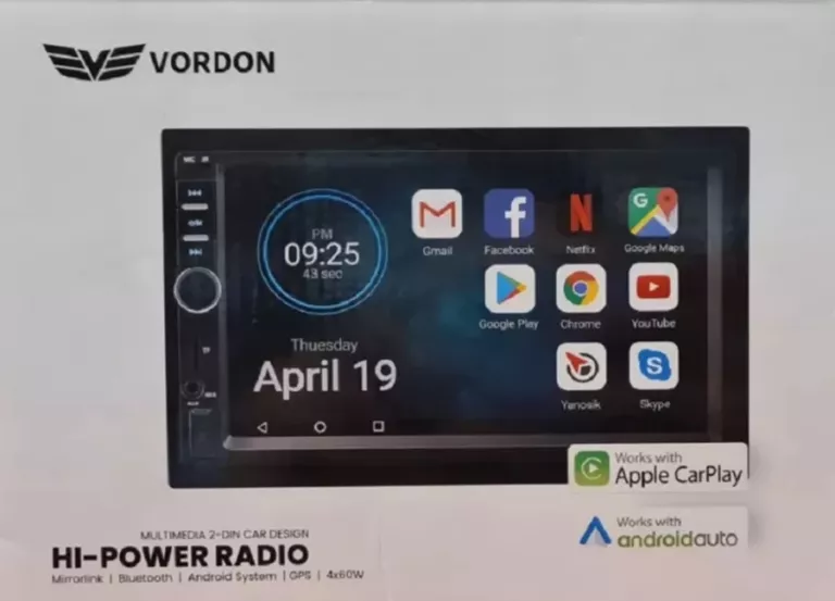 RADIO SAMOCHODOWE VORDON AC-8280 WALLY BT SD USB 5908275917526