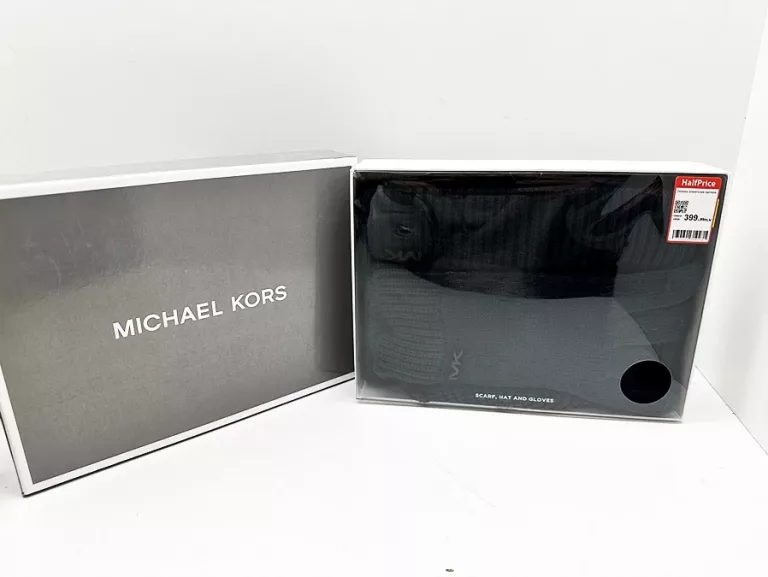 MICHAEL KORS ZESTAW RĘKAWICZKI, CZAPKA SZALIK