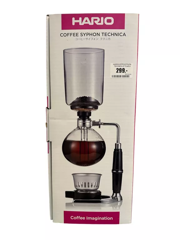 HARIO COFFE SYPHON TECHNICA 5 TCAR-5 SYFON DO KAWY 600ML