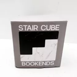 PODPÓRKI DO KSIĄŻEK STAIR CUBE - MARMUR