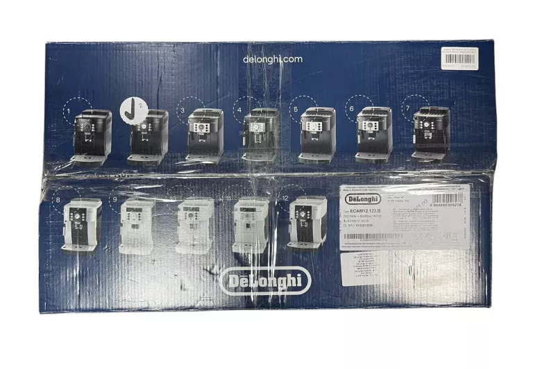 EKSPRES CIŚNIENIOWY DO KAWY Z MŁYNKIEM DELONGHI ECAM 12.123.B MAGNIFICA S