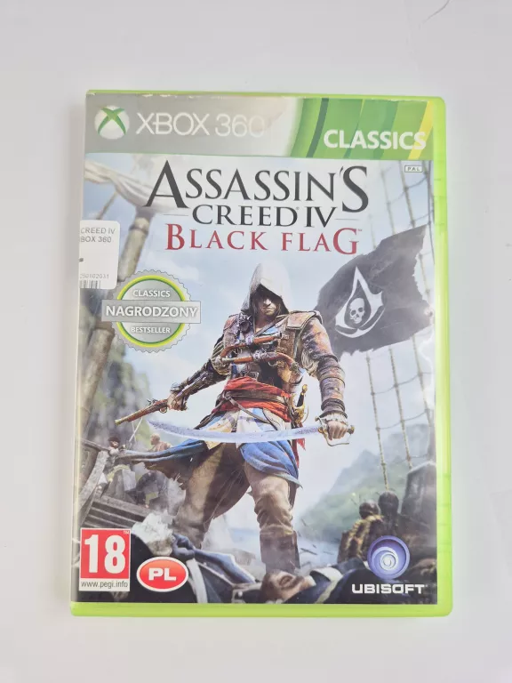 GRA ASSASIN'S CREED IV BLACK FLAG XBOX 360