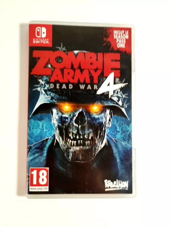 GRA NINTENDO SWITCH ZOMBIE ARMY DEAD WAR 4