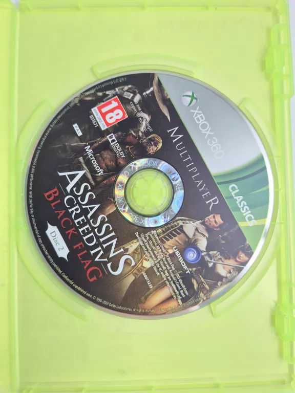 GRA ASSASIN'S CREED IV BLACK FLAG XBOX 360