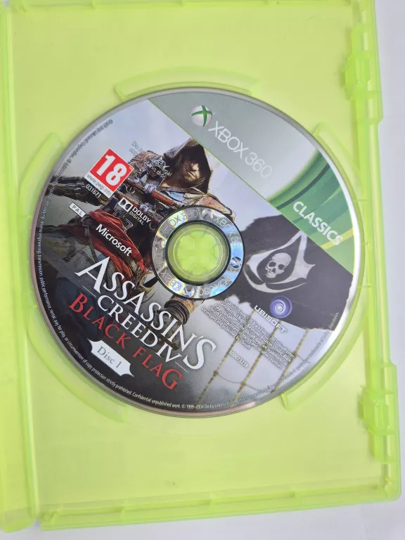 GRA ASSASIN'S CREED IV BLACK FLAG XBOX 360