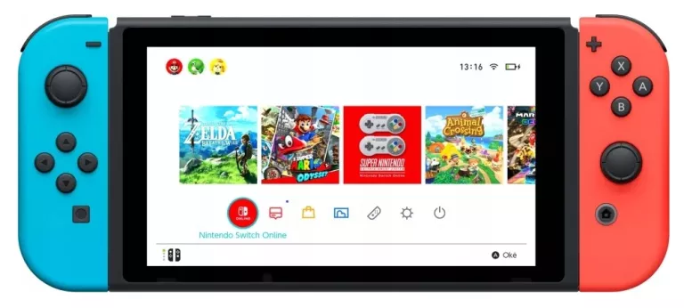 KONSOLA NINTENDO SWITCH NEON RED & BLUE JOY-CON 32GB 045496453596