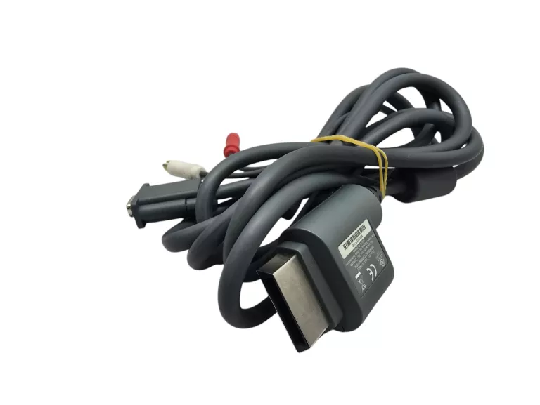 KABEL VGA XBOX 360 GOLD RCA + AUDIO DO JACK 3,5MM