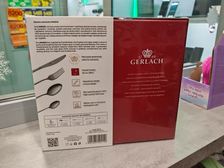 ZESTAW SZTUĆCÓW GERLACH INNSJO 24 ELEMENTY