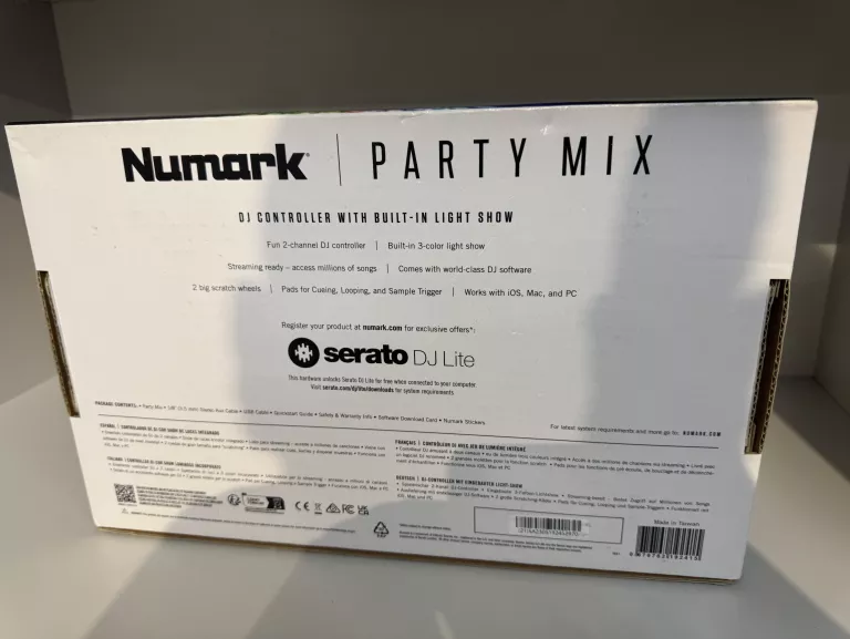 NUMARK PARTY MIX DJ CONTROLER KONSOLA/KONTROLER /PUD/ EAN: 676762192415