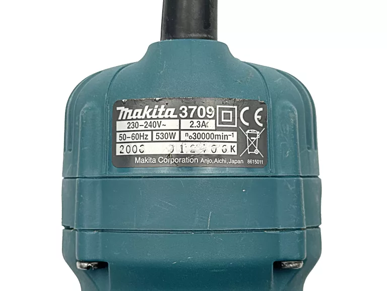 FREZARKA KRAWĘDZIOWA GÓRNOWRZECIONOWA MAKITA 3709 2008R 530W