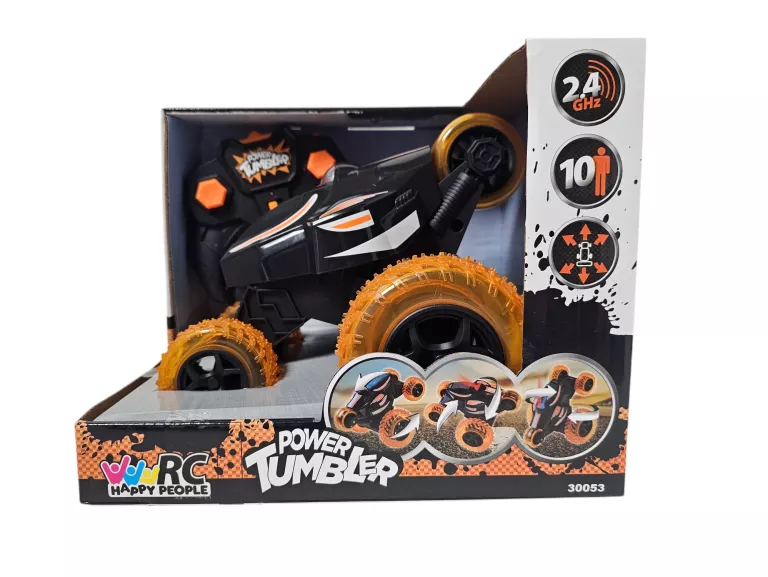 HAPPY PEOPLE RC SAMOCHÓD NA PILOTA POWER TUMBLER