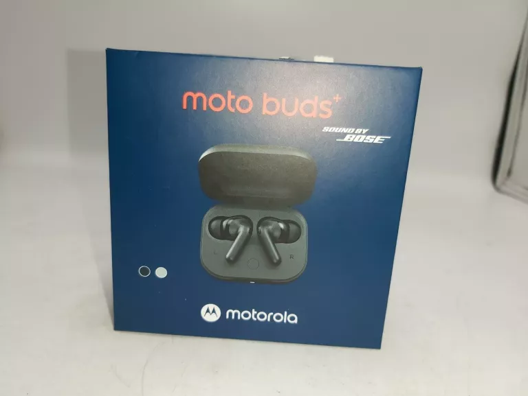 SŁUCHAWKI BEZPRZEWODOWE DOKANAŁOWE MOTOROLA MOTO BUDS+ SOUND BY BOSE