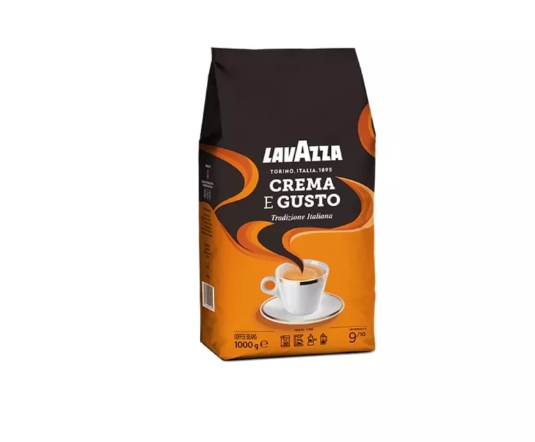 KAWA LAVAZZA ZIARNISTA CREMA E GUSTO TRADIZIONE ITALIANA