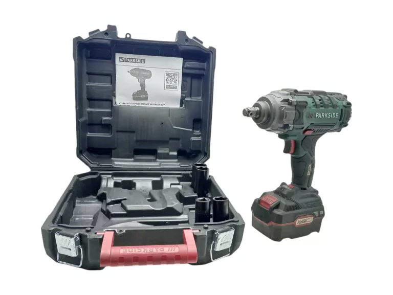KLUCZ UDAROWY PARKSIDE PASSK 20-LI A1 20 V ZESTAW