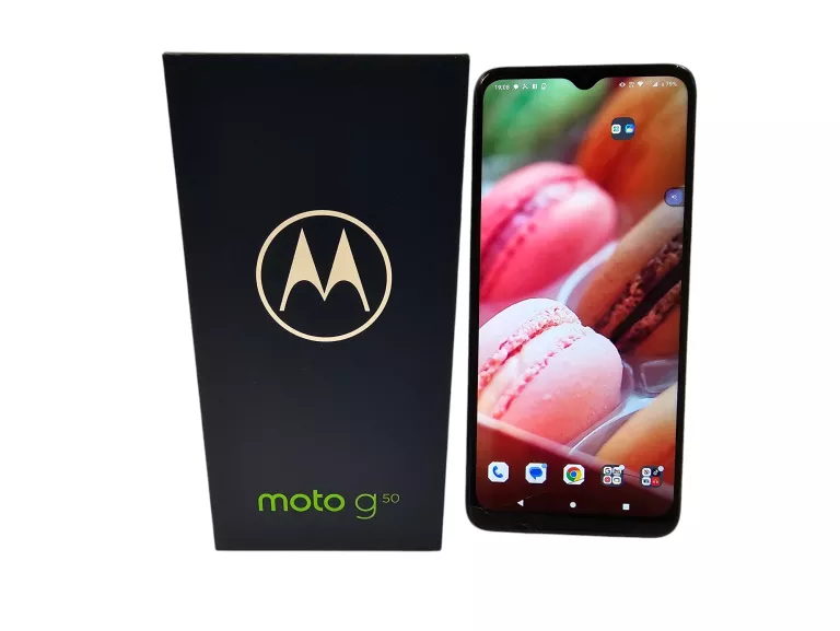 TELEFON MOTOROLA MOTO G50 4/64 GB 6.5" 48 MPX 5000 MAH PĘKNIĘCIE!