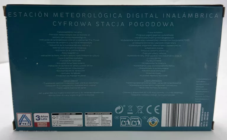 CYFROWA STACJA POGODOWA KRONTALER