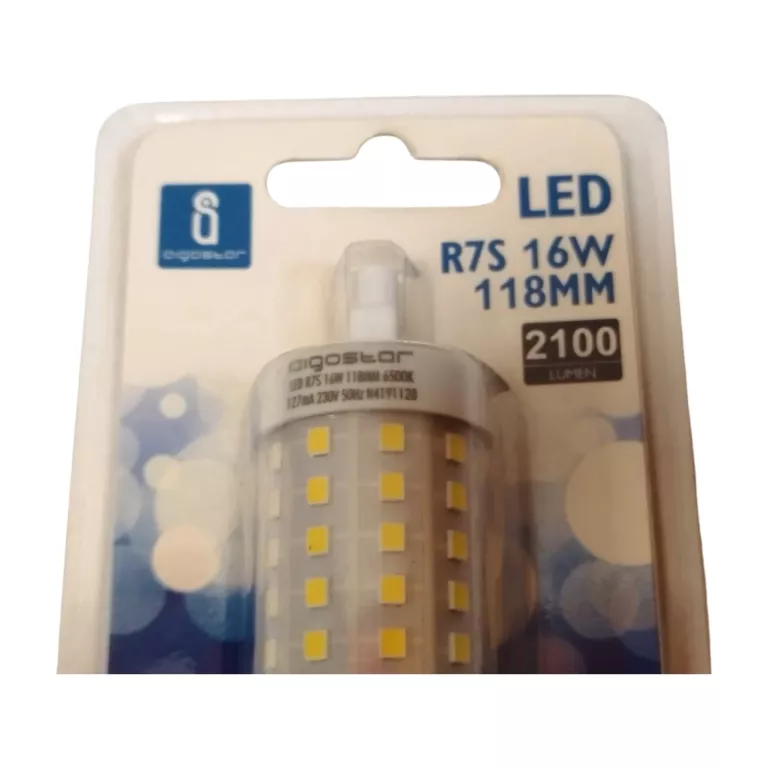 ŻARNIK WKŁAD LED R7S 16W 118MM HALOGEN