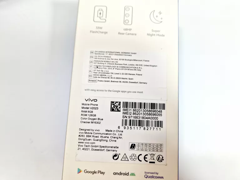 VIVO Y70 | 8GB/128GB | NIEBIESKI | V2023