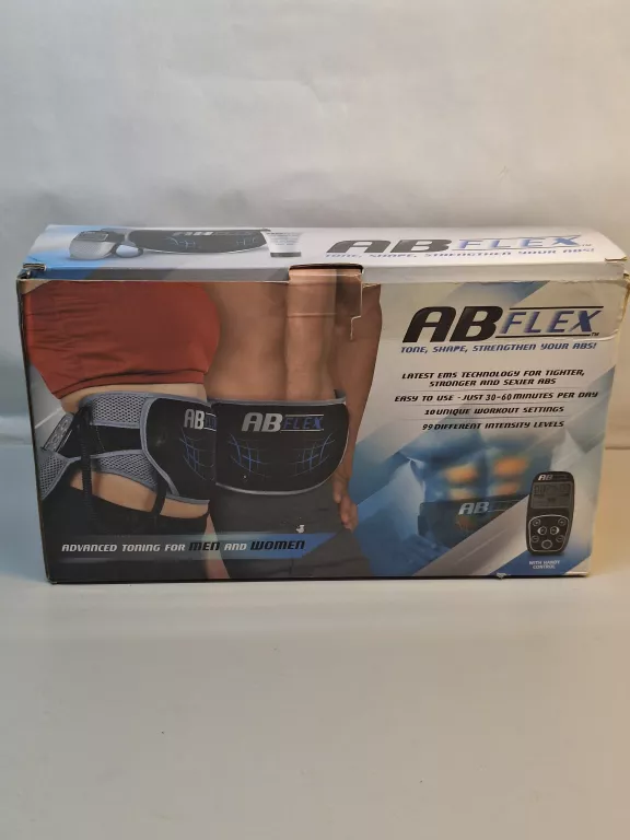 ELEKTROSTYMULATOR MIĘŚNI BRZUCHA/PAS WYSZCZUPLAJĄCY ABFLEX