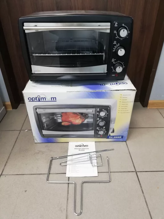 MINI PIEKARNIK OPTIMUM PK-2222 22L 1500W KOMPLET