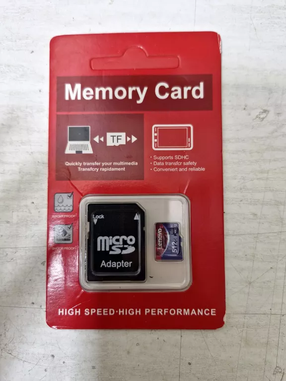 KARTA PAMIĘCI MEMORY CARD LENOVO 512GB