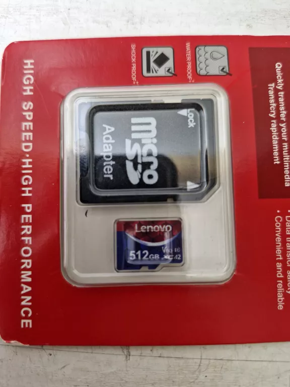 KARTA PAMIĘCI MEMORY CARD LENOVO 512GB