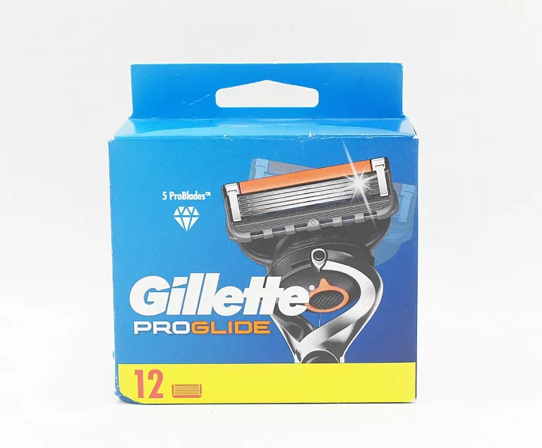 GILLETTE FUSION5 PROGLIDE OSTRZA WYMIENNE DO MASZYNKI, 12 SZTUK