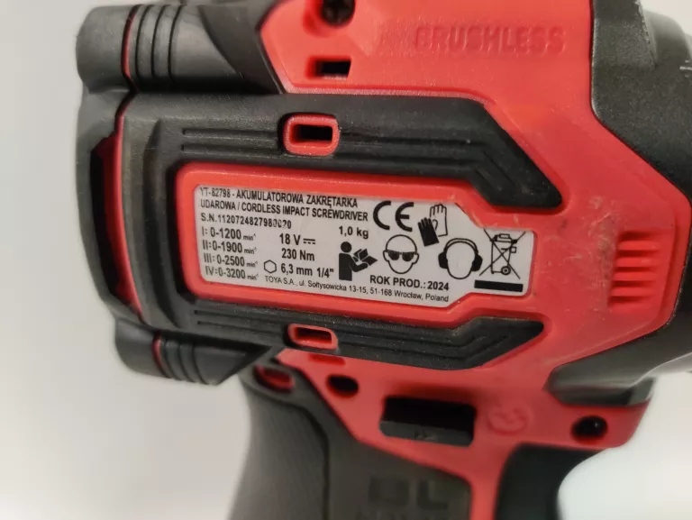 ZAKRĘTARKA YATO YT-82798