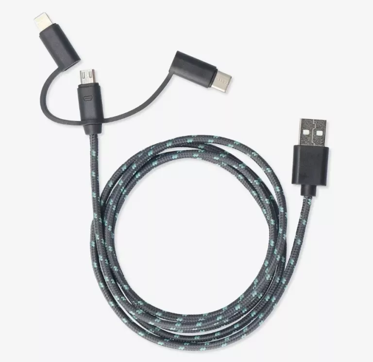 KABEL USB TIGER SZARY